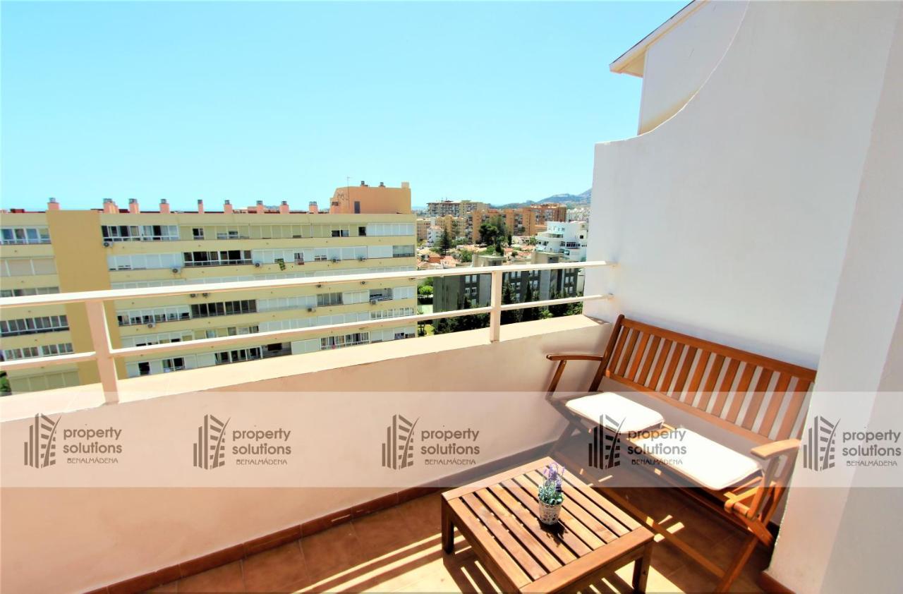 Europark Apartamentos - Atico Con Vista Al Mar- Piscina Y Playa- Excelente Wifi Benalmádena Buitenkant foto
